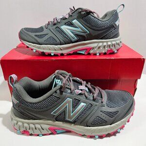 NEW Womens New Balance Size 8 WIDE Trail Running 412V3 Athletic Shoes WTE412H3